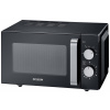 Severin MW 7761 mikrovlnná trouba černá, nerezová ocel 800 W