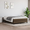 vidaXL Matrac s taštičkovými pružinami tmavohnedý 140x190x20 cm látka - Hnedá - 174623-108877