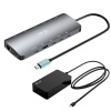 i-Tec USB-C Metal Nano 3x Display Dock, 2x HDMI 1x USB-C video with Power Delivery 140W + i-tec Universal Charger 140 W C31NANOTRIPLED140