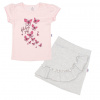 Dojčenské tričko so sukienkou New Baby Butterflies - 74 , Ružová