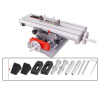 Krížový pracovný stôl 350X100mm červený hliník (KSC3)