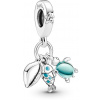 PANDORA Moments 791697C01 – Trojitý visiaci, Ryba, morská korytnačka a lastúra (Ag 925/1000, 2,39 g)