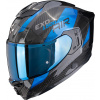 Scorpion Exo-1500 Carbon Air Platted černá/modrá M