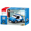 Stavebnica Sluban Power Bricks Naťahovacie auto s očami Polícia M38-B1072G