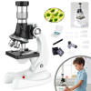 MIKROSKOP PRE DETI A DOSPELÝCH 100X-1200X S LED PODSVIETENÍM
