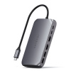 Satechi USB-C Multimedia Adapter M1 - Space Gray Aluminium ST-UCM1HM