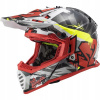 PRILBA LS2 FAST MX437 FAST EVO MINI CRUSHER BL.ČERVENÁ L. (PRILBA LS2 FAST MX437 FAST EVO MINI CRUSHER BL.ČERVENÁ L.)