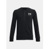 Chlapčenská mikina Under Armour UA Rival Terry FZ Hoodie Čierna YXS
