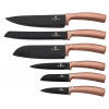 Berlingerhaus Sada nožů s nepřilnavým povrchem 6 ks Rosegold Metallic Line BH-2543