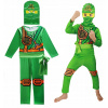 Kostým pre chlapca - Ninja outfit zamaskuje Ninjago Lloyd 116/122 maska (Kostým pre chlapca - Ninja outfit zamaskuje Ninjago Lloyd 116/122 maska)