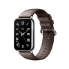 Xiaomi Kožený SMOOTH náramok pre Smart Band 8 PRO, 9 PRO a Redmi Watch 4 Farba: Tmavo hnedá MBSCZ-MB195