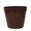 Kinekus Kvetináč klasický plastový, 26cm, hnedý, K42