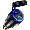 Autoadaptér M-Style 2x USB zásuvka - nabíjačka DIN HELLA QC 3.0 USB-A USB-C (5362-MS-062041)