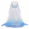 Dievčenský kostým - Elsa Dress Outfit, Ice Land 2 White Frozen 134 (Dievčenský kostým - Elsa Dress Outfit, Ice Land 2 White Frozen 134)