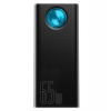 Baseus PPLG000101 Amblight Digital Display Powerbanka 30000mAh 65W Black (6932172613600)
