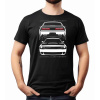 TRIČKO s potlačou T-shirt pre fanúšika Dodge Challenger front&back