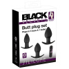 Black Velvets BV Vibrating Butt plugs in 3 s