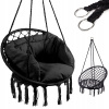 Závesné hojdacie kreslo - Swing Storky Nest + Boho vankúše 80 cm (Swing Storky Nest + Boho vankúše 80 cm)