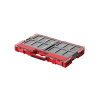 QBRICK SYSTEM ONE Organizer L Red s Ultra HD špongiou