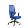 Ergonomická stolička KELLY Prevedenie: Blue/Blue bez opierky