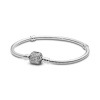 PANDORA náramek Moments stříbrný se zapínáním pavé soudek 16 590723CZ-16