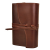 imago Kožený obal na knihu, hnedý Velikost: malý