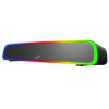 GENIUS repro USB SoundBar 200BT, 4W, RGB podsvícení, Bluetooth, 3,5mm jack, USB, černý