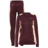 Craft Core Dry Baselayer set dámský Barva: vínově červená, Velikost: L