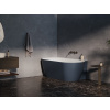 Ravak Freedom Corner II Tec roh voľne stojaca akryl vaňa 175x86cm Ľavá DeepSea Blue/Biela CC91400000