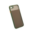 Bomba Kvalitný TPU obal matný pre iPhone - army zelená Model iPhone: iPhone 8, 7, SE (2020) C313_IPHONE8-7-ARMYGREEN