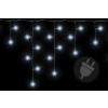 NEXOS Vianočný svetelný dážď 600 LED, studená biela, 11,9 m