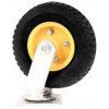 Nafukovacie koleso s ložiskami pre vozíky, priemer 210 mm, šírka 57 mm, otočné, XL-TOOLS