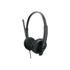 DELL WH1022 Slúchadlá s mikrofónom Kábel Pres hlavu Hovor / hudba Čierna (DELL-WH1022)
