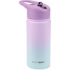 SKIPHOP SKIP HOP Fľaša so slamkou nerezová Wander - ombré purple, 450ml