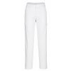PORTWEST CARGO S233 / Dámske strečové nohavice slim fit- biela UK 28/EU 44