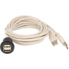 2 x zásuvka USB 2.0 A - 2 x zásuvka USB 2.0 A RRJ_2USB_SW_150 Schlegel Množstvo: 1 ks; RRJ_2USB_SW_150