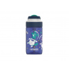 KAMBUKKA Detská fľaša LAGOON 400 ml vesmírne zvieratká - modrofialová