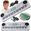 Keyboard Stator VEĽKÉ ORGÁNY PRE DETI PIANÍNO MIKROFÓN VÝUKA