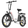 Fafrees F20+ Skladací Elektrický Bicykel - Biely