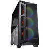 COUGAR PC skriňa DARK BLADER X5 Black Mid Tower Plastic with Mesh Front Panel 1 x ARGB Fan 4mm TG Left Panel