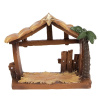Clayre & Eef Vianočné dekorácie Betlehem s figúrkami (set 11ks) - 10*4*9 cm - Clayre & Eef