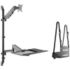 SpeaKa Professional SP-MM-710 1-násobný držiak na stenu pre monitor 33,0 cm (13) - 68,6 cm (27) výškovo nastaviteľný, otočný, naklápací + nakláňací; SP-10353212