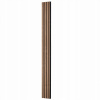 VEVOR Akustyczne Panele 4Szt 240x20x2,1CM Orzech Powłoka Przeciwstarzeniowa