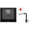 Sinks Frame 457 Metalblack + Mix 3 P GR