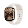 Apple Watch Series 10 42 mm Cellular zlatý titán s hviezdne bielym športovým remienkom M/L MX073QC/A