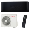 Klimatizácia Toshiba Shorai Curve Black 3,5kW RAS-B13P2KVSGB-E set (Toshiba RAS-B13P2KVSGB-E set)
