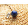 Lapis lazuli přívěsek - kulička hladká, 10mm (přívěsek lapis lazuli)