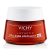 Vichy Liftactiv Collagen Specialist nočný krém proti vráskam 50 ml