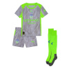 Puma Manchester City Third Mini Kit 2025 2026 Infants Grey/Green 4-5 rokov