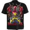 Tričko Deadpool - Deadpool Wolverine Bullseye Čierna L